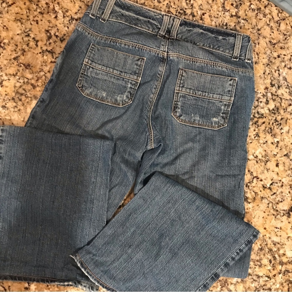 ▪️VINTAGE BANANA REPUBLIC Contoured Boot Cut Jeans - Picture 13 of 14